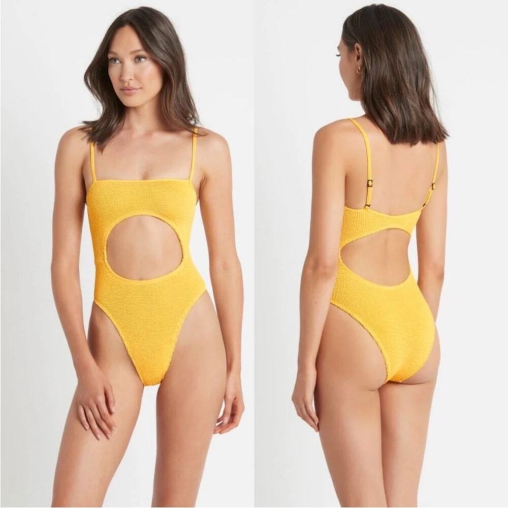 NWT Bond-eye Strap Mishy Swimsuit in Sunny Yellow